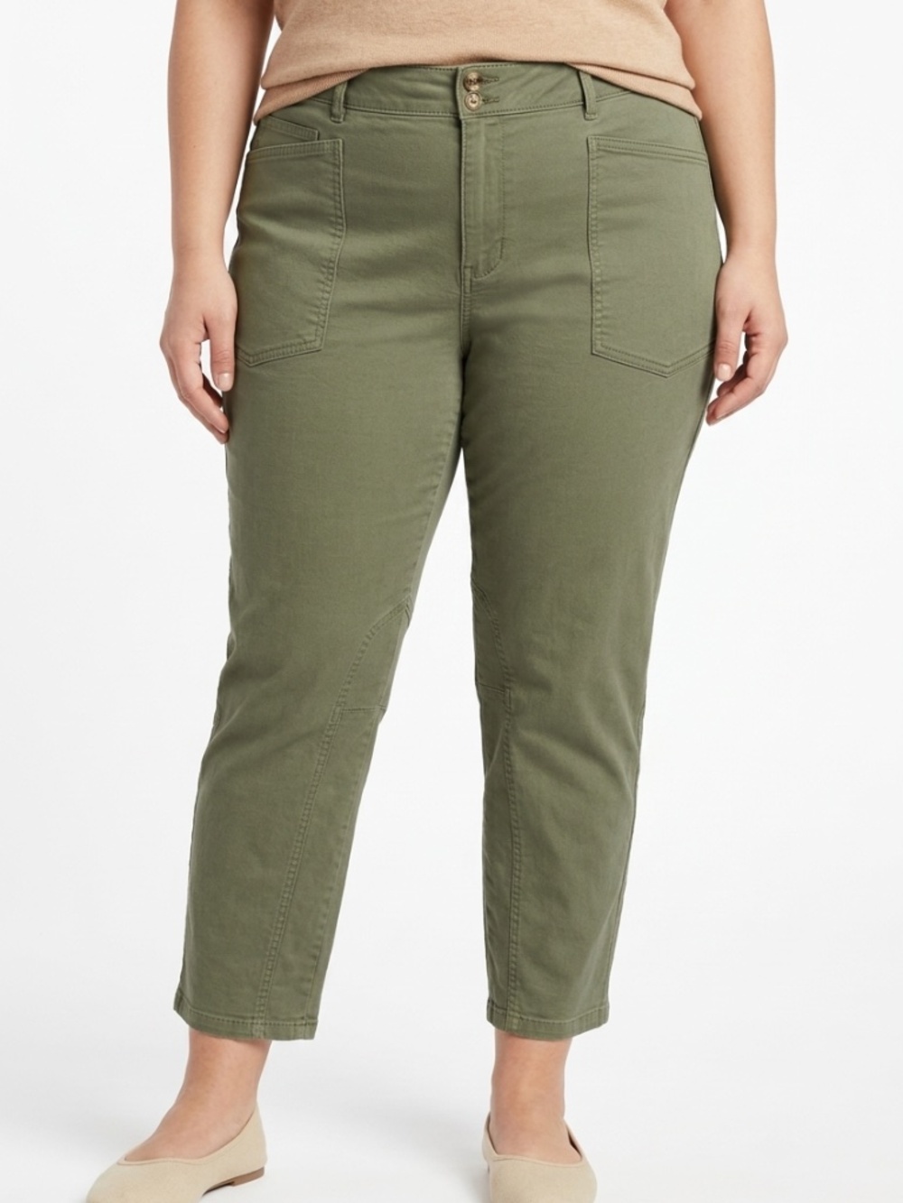 |•SONOMA•| Army Green Pants Plus Size 18